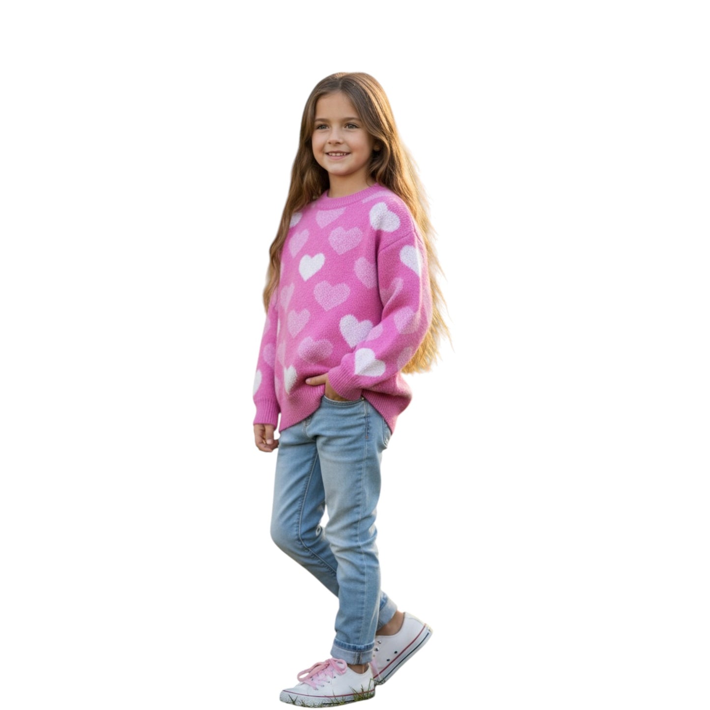 Sweetheart Pearl Sweater (set madre e hija)