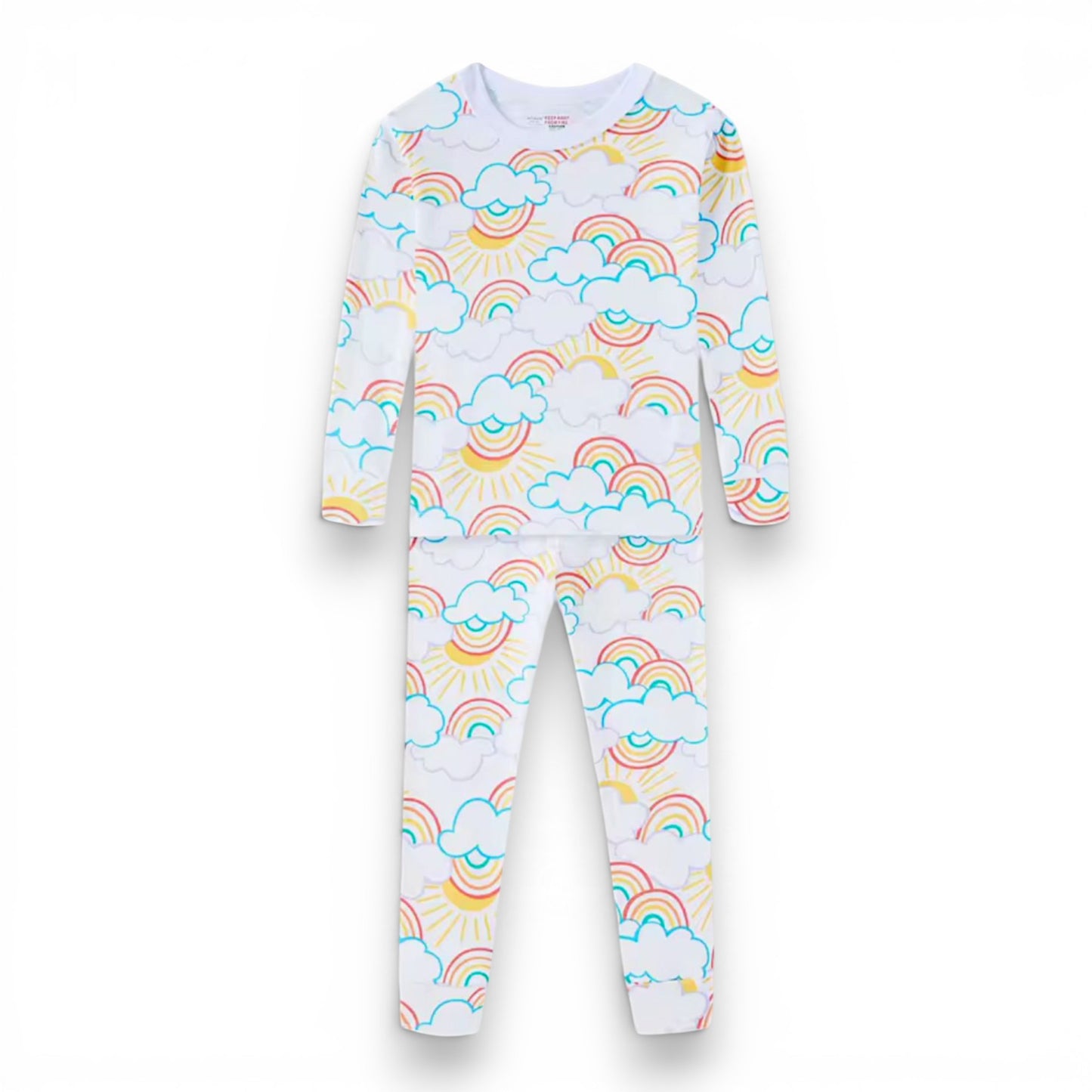 Pijama Arcoíris y Nubes