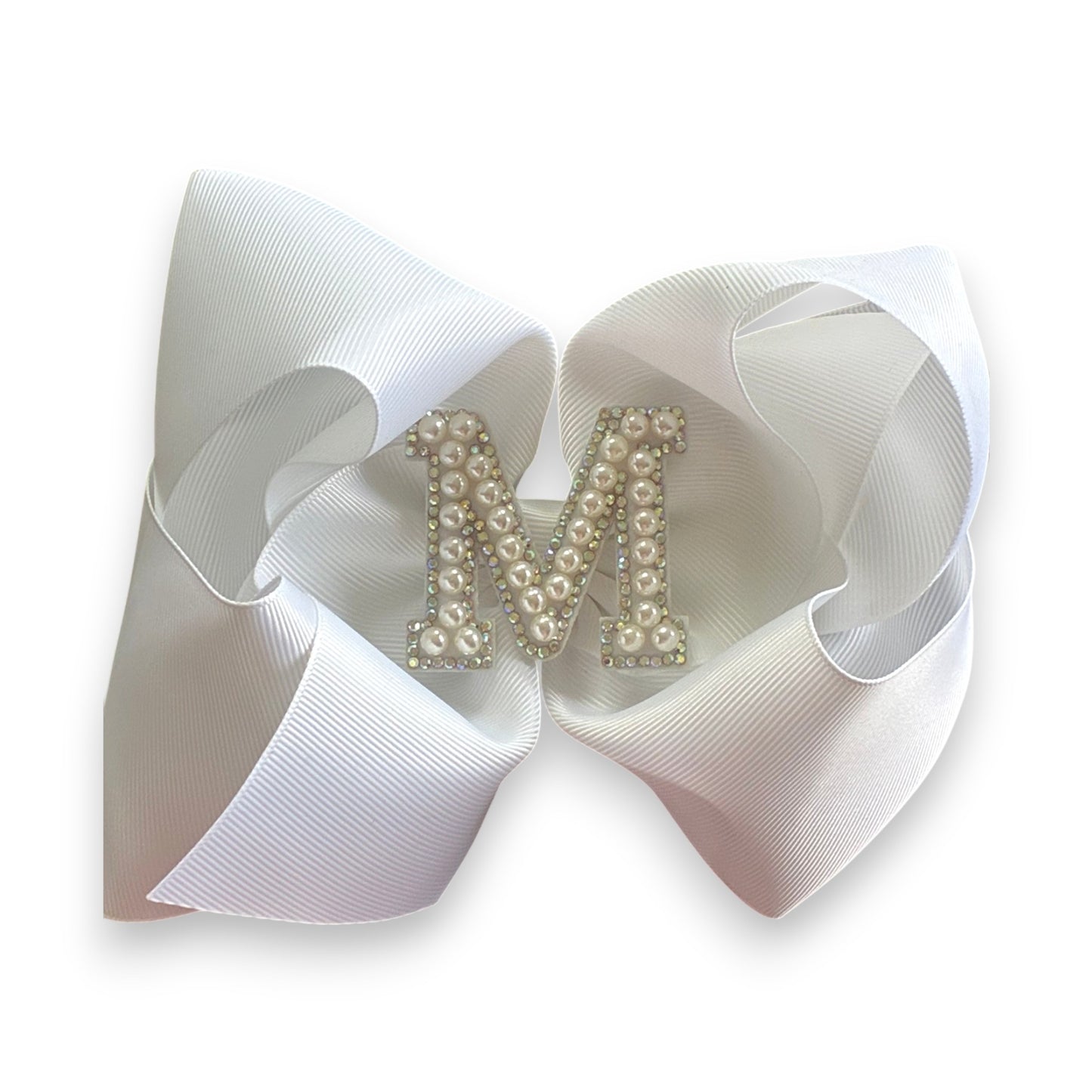 Moño con Inicial Personalizado