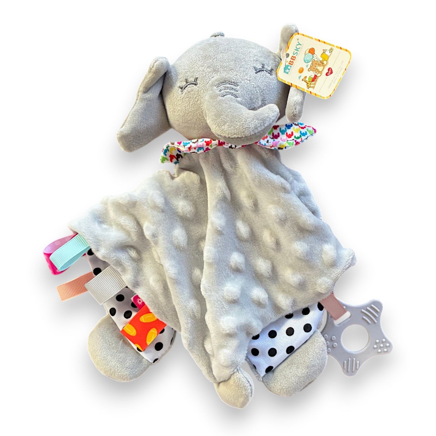 Elefante Mantita de Apego Sensorial