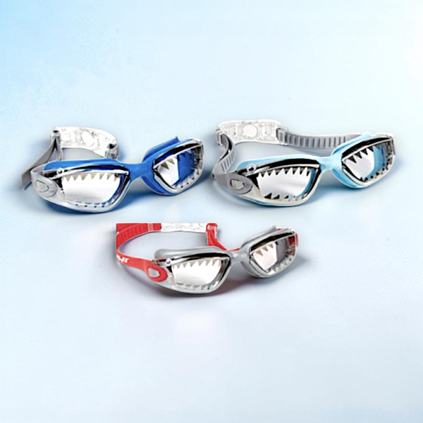 Shark Grey Swim Goggles