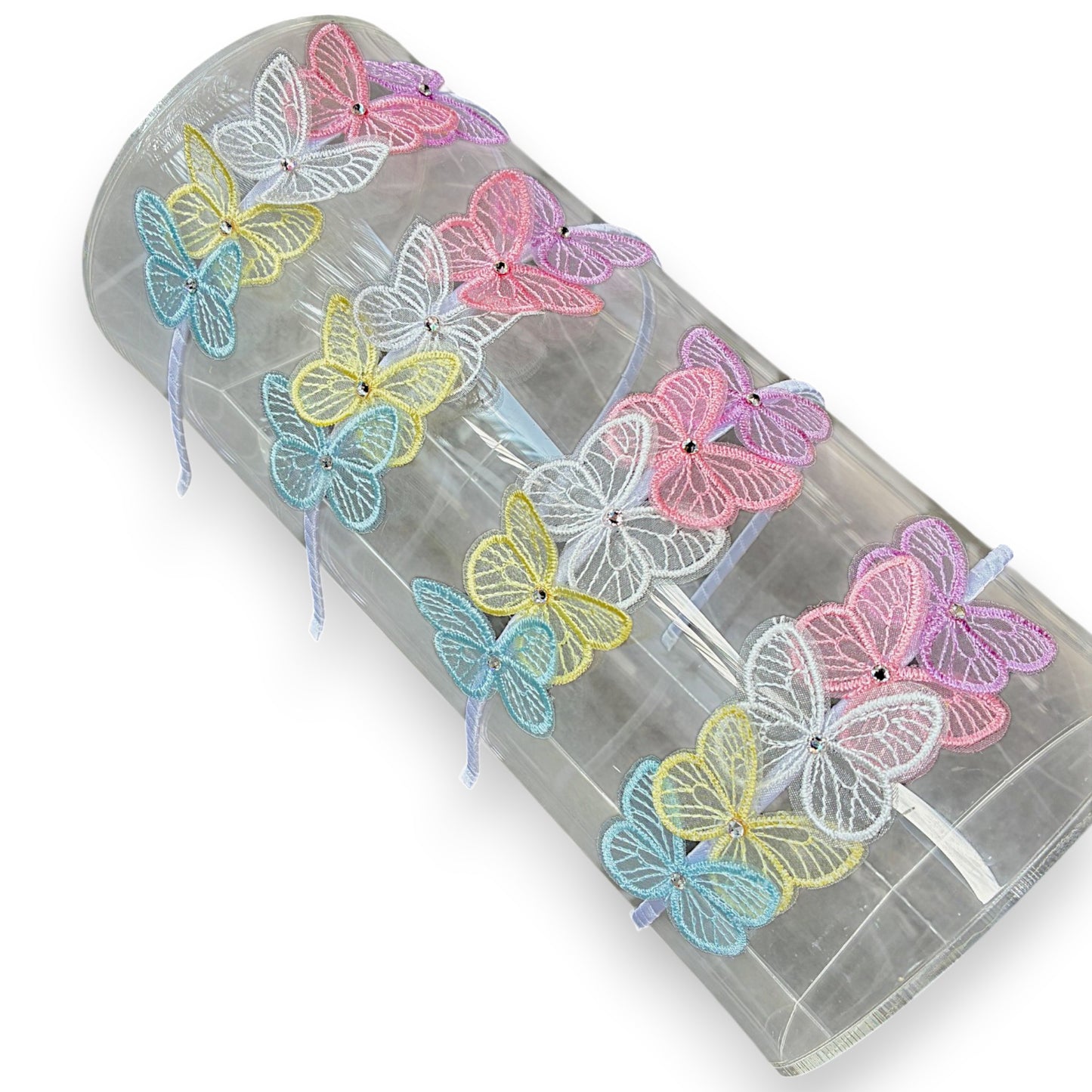 Pastel Butterfly Headband