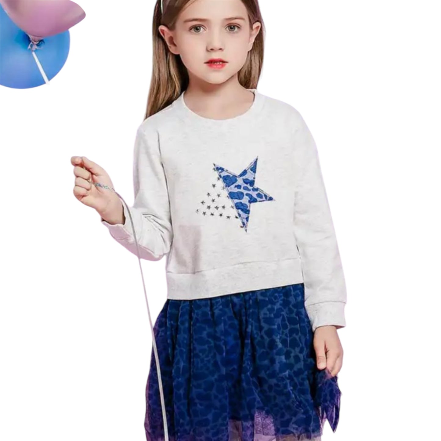 Blue Animal Print
