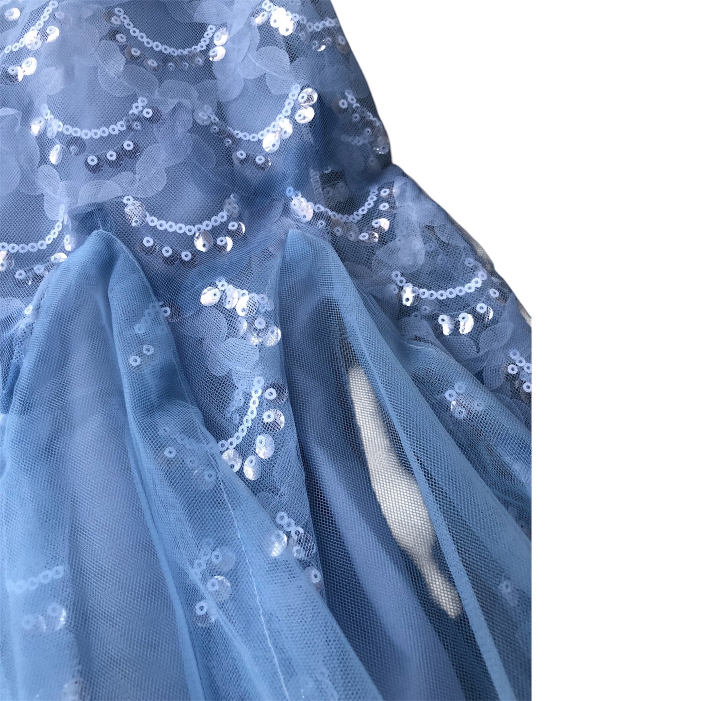 Vestido Sirena Azul