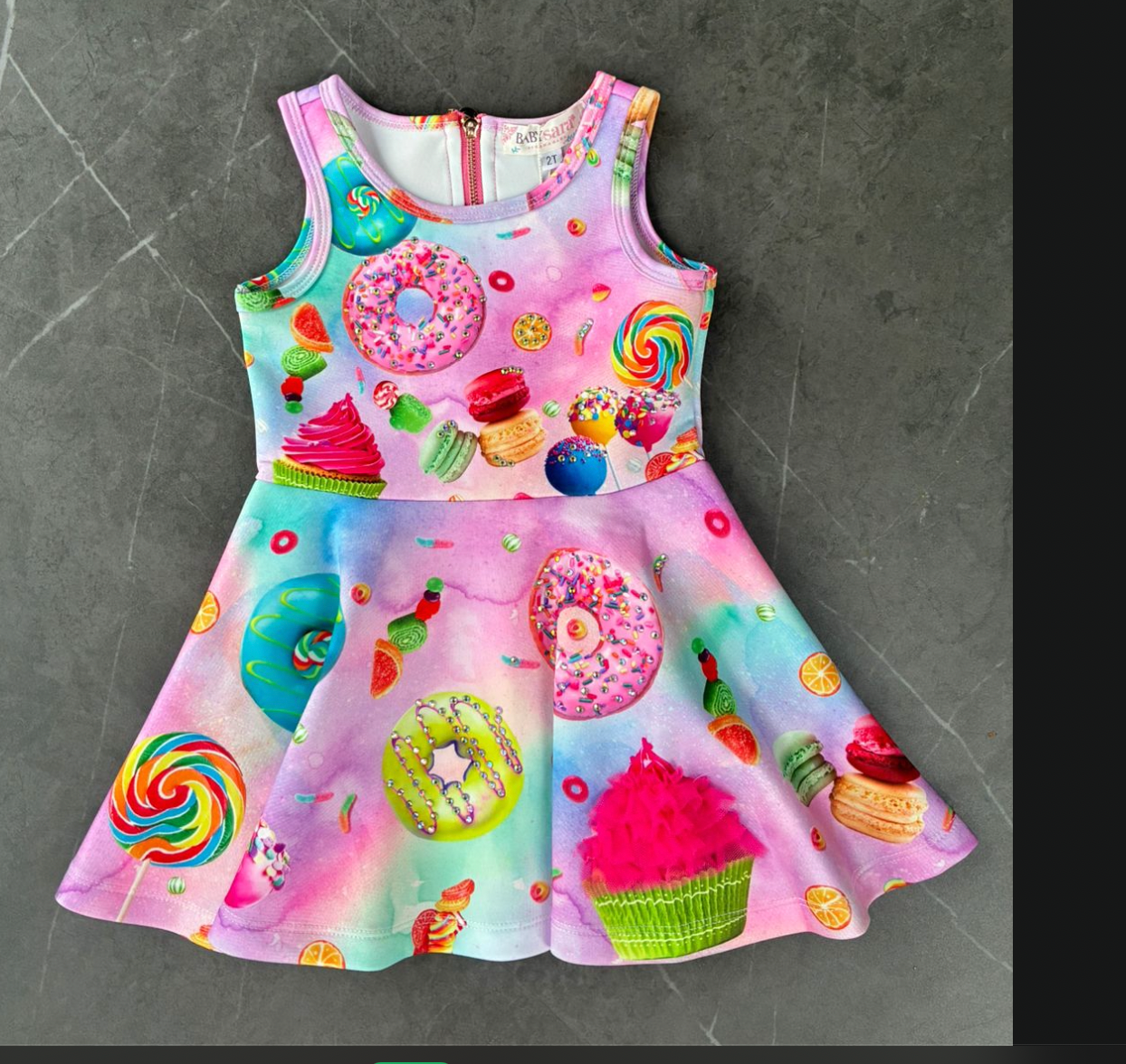 Vestido Candy World con Pedrería