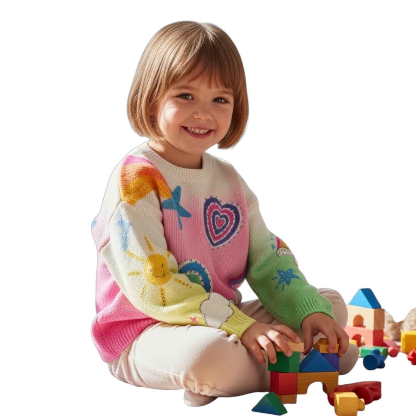 Suéter Rainbow Sparkle Knit