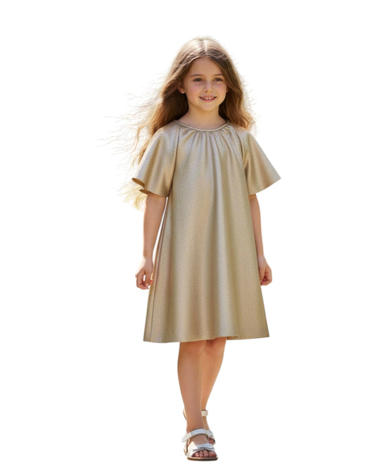 Iridescent Gold Dress