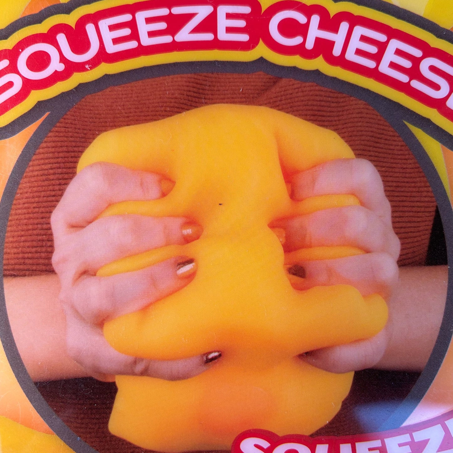 Cheesy Squish De-Stress Toy