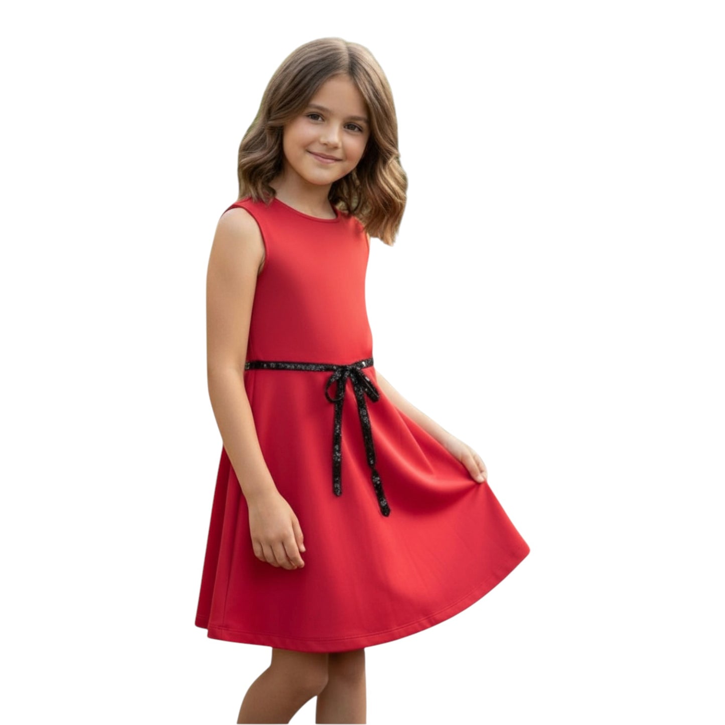 Red Holiday Charm dress