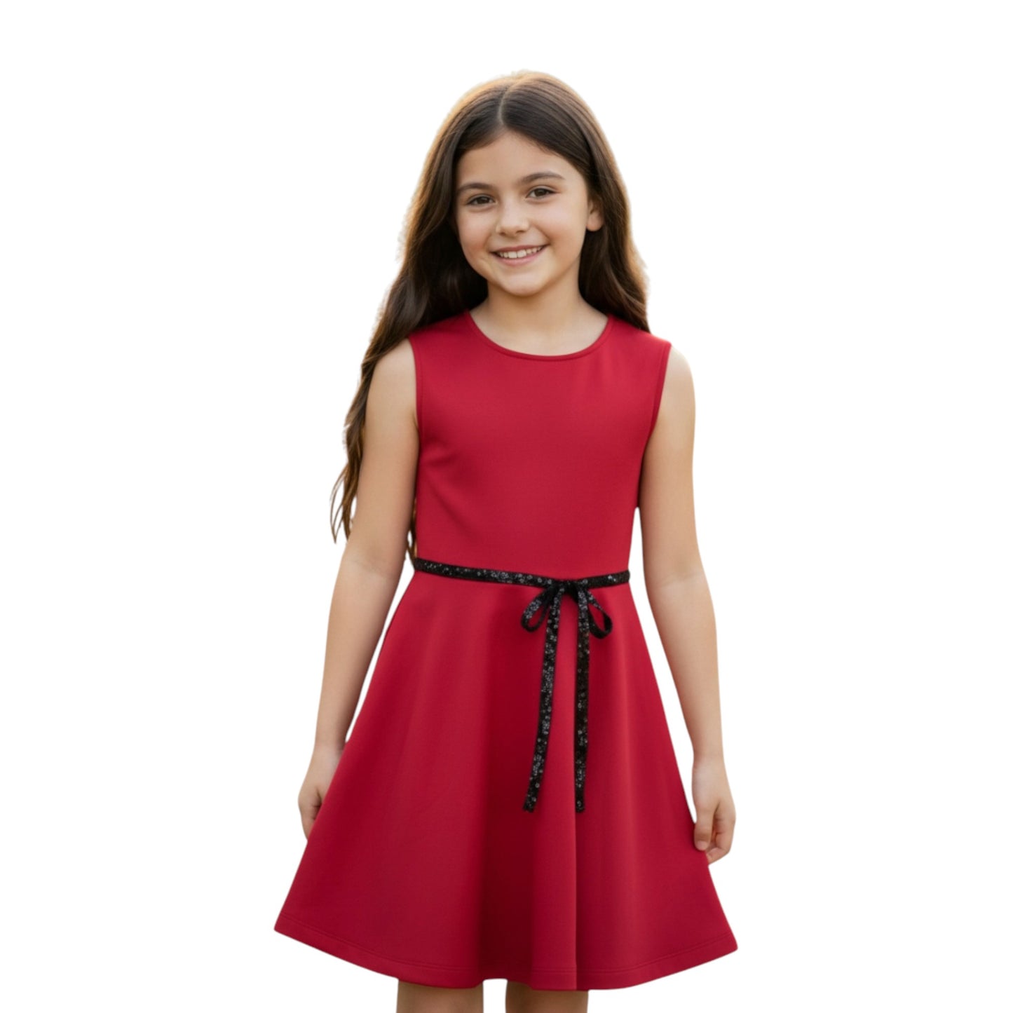 Red Holiday Charm dress
