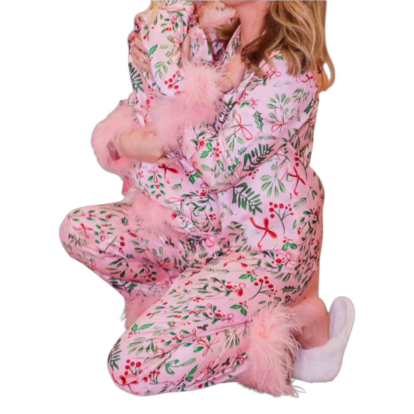 Set de Pijama Navideña Madre e Hija