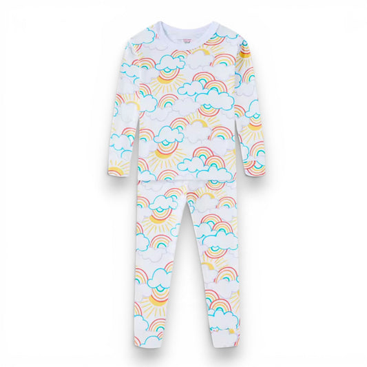 Pijama Arcoíris y Nubes