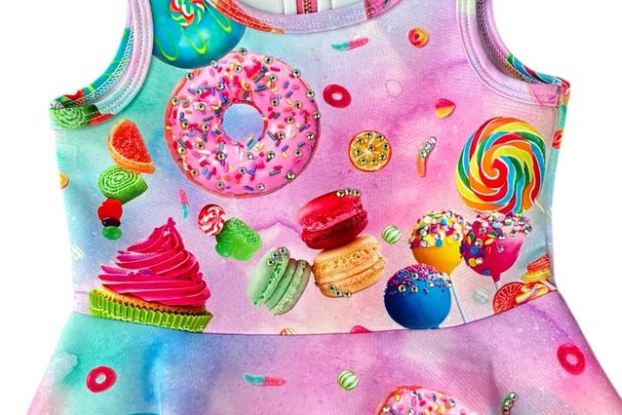 Vestido Candy World con Pedrería