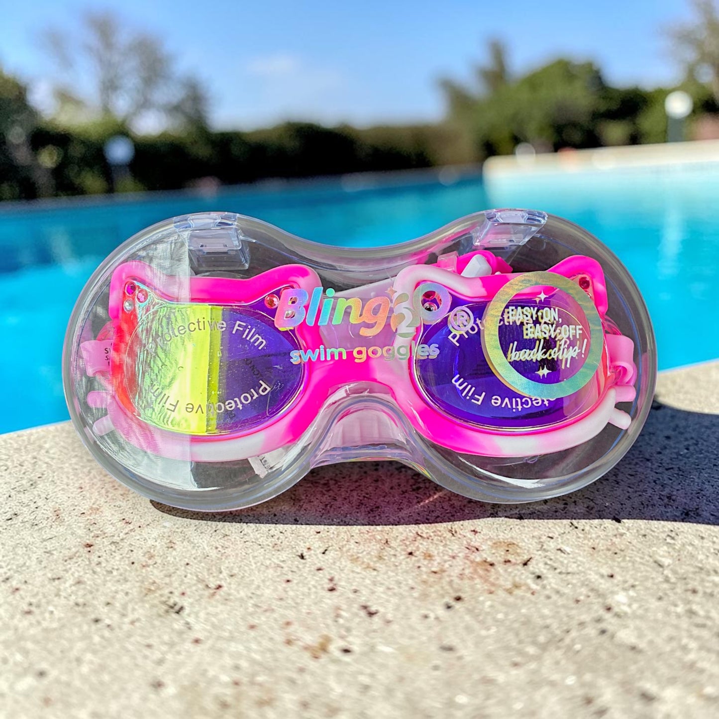 Pawberry Milk Swim Goggles