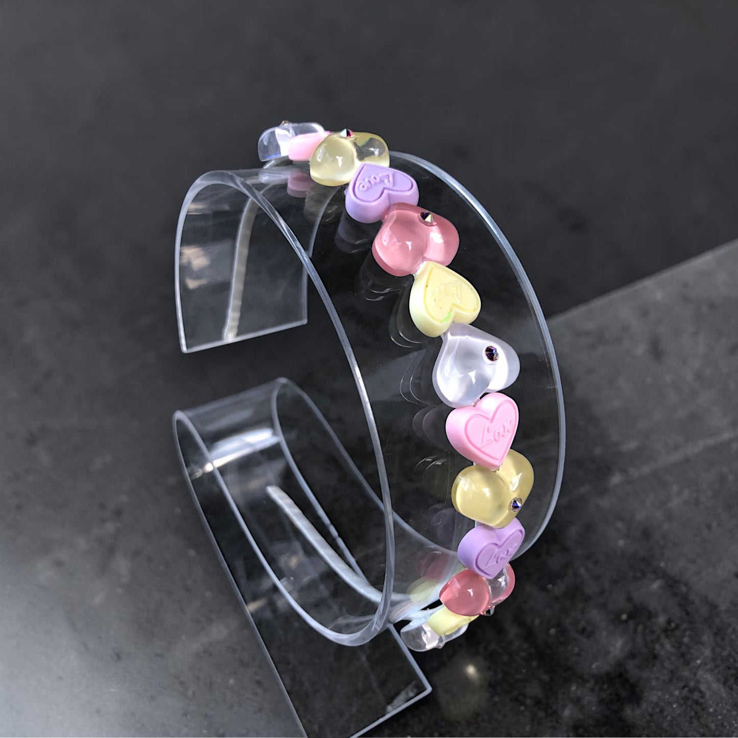 Diadema Corazones Love
