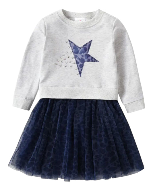 Blue Animal Print