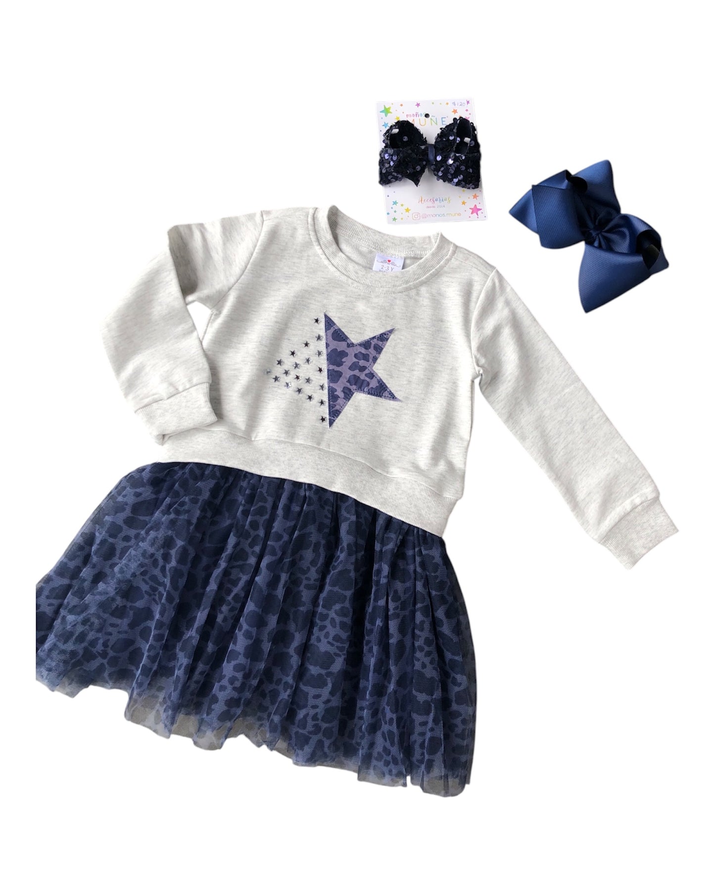 Blue Animal Print