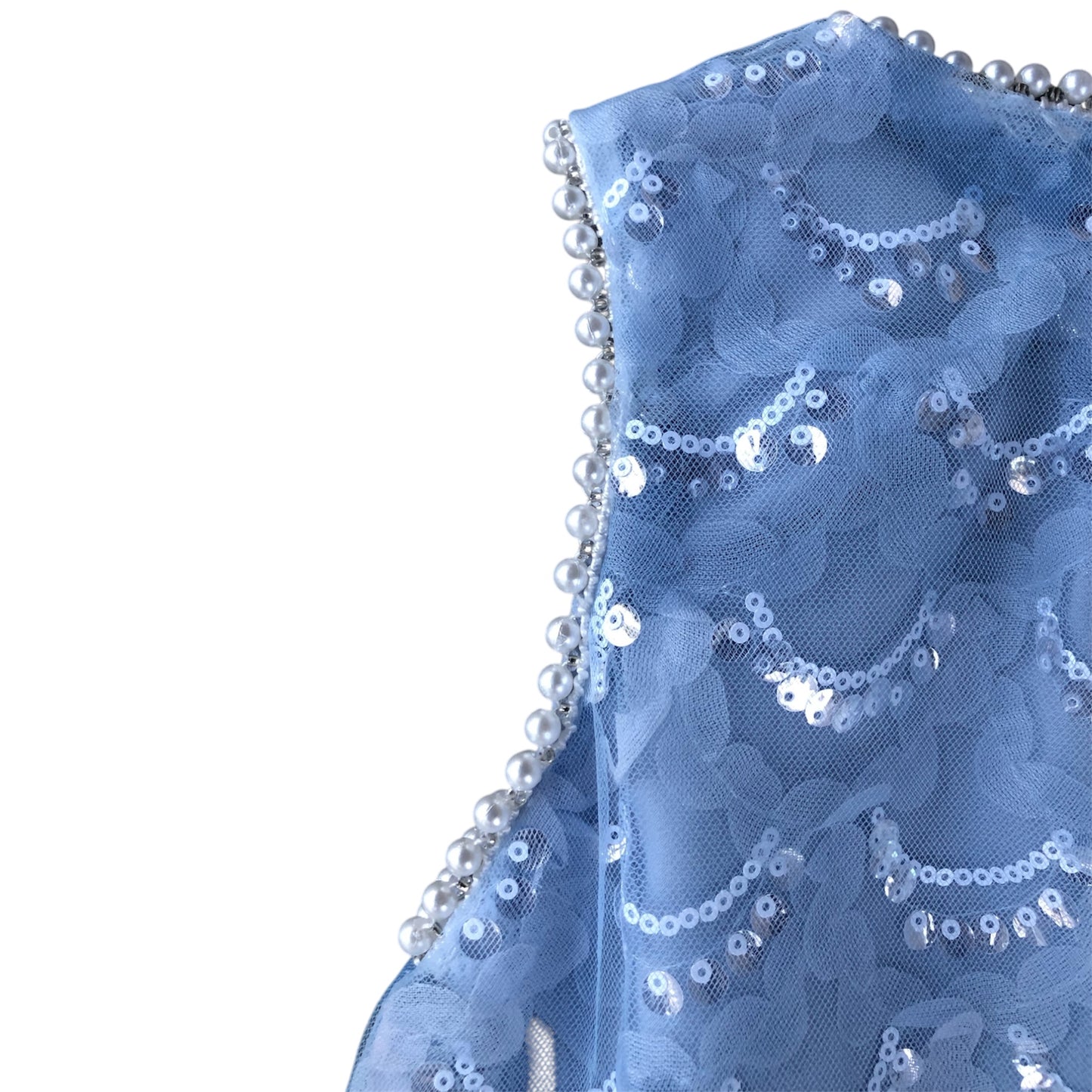 Vestido Sirena Azul
