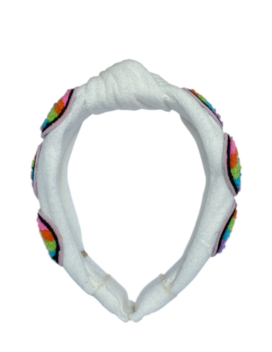 Diadema Happy Face Blanca