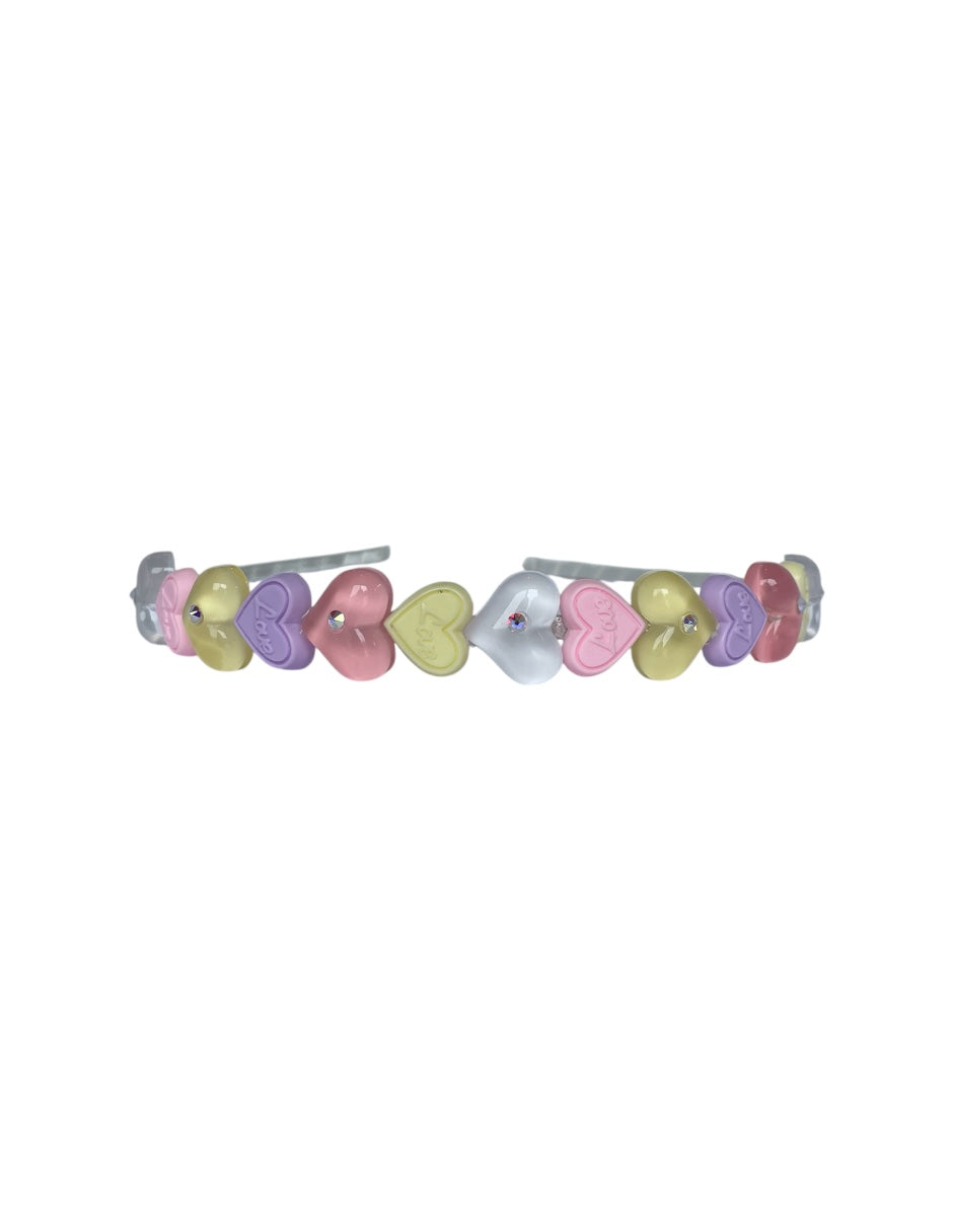 Diadema Corazones Love