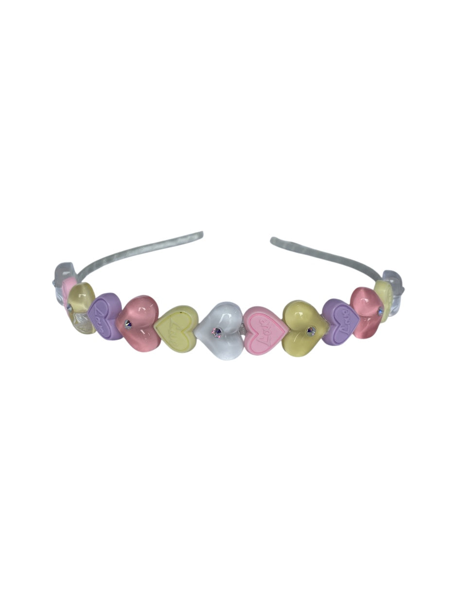 Diadema Corazones Love