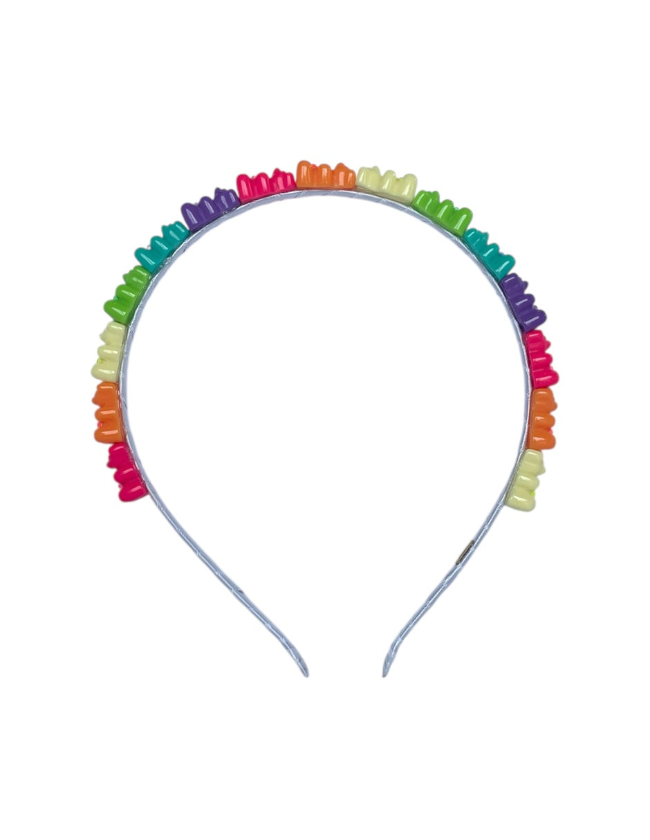 Diadema Gummy Bears Multicolor Vibrante