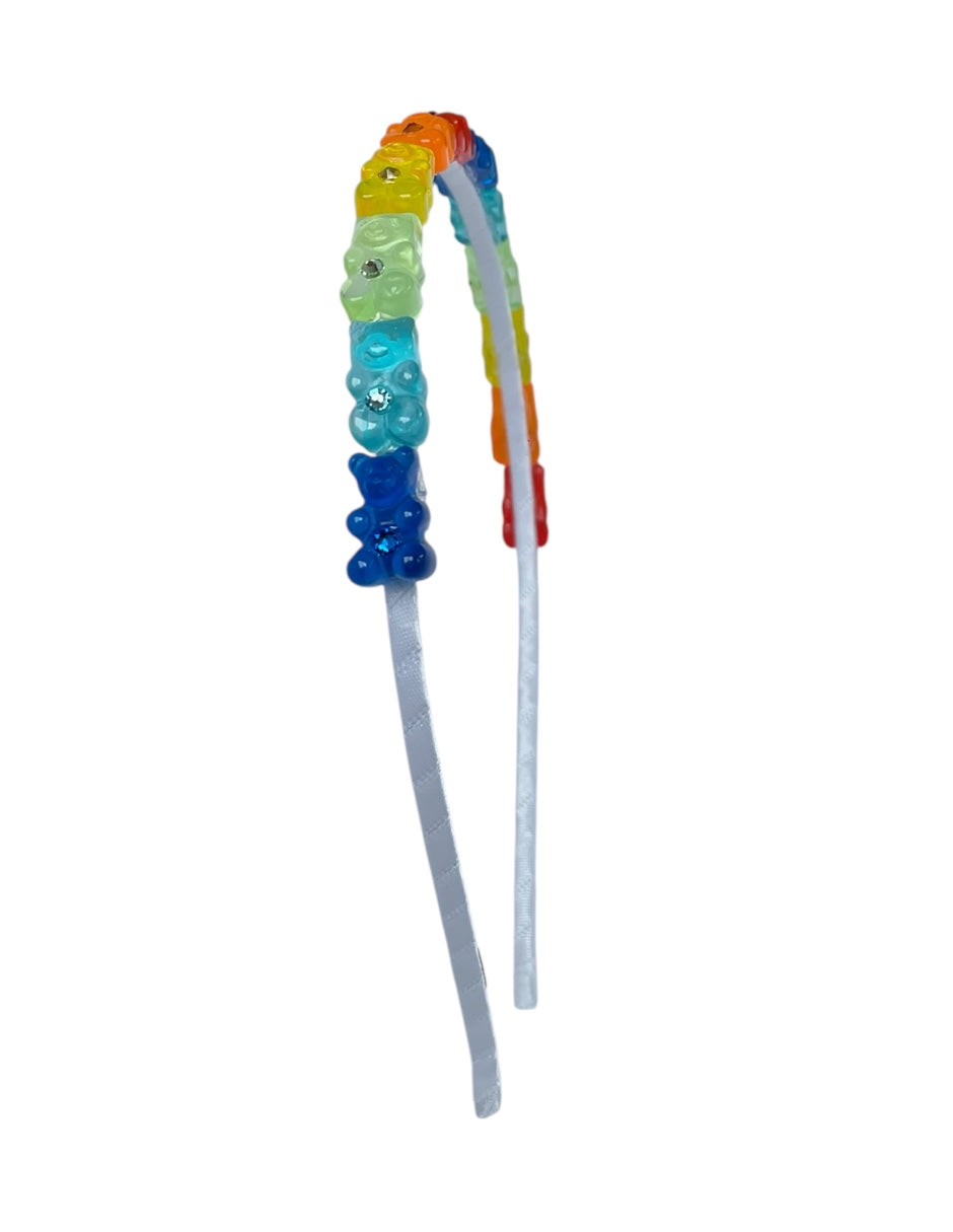 Diadema Gummy Bears Multicolor Cristalino
