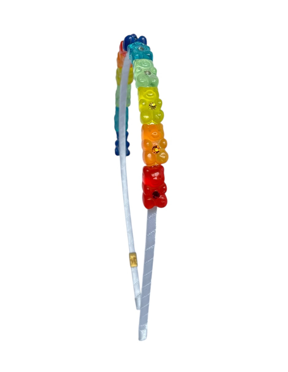 Diadema Gummy Bears Multicolor Cristalino