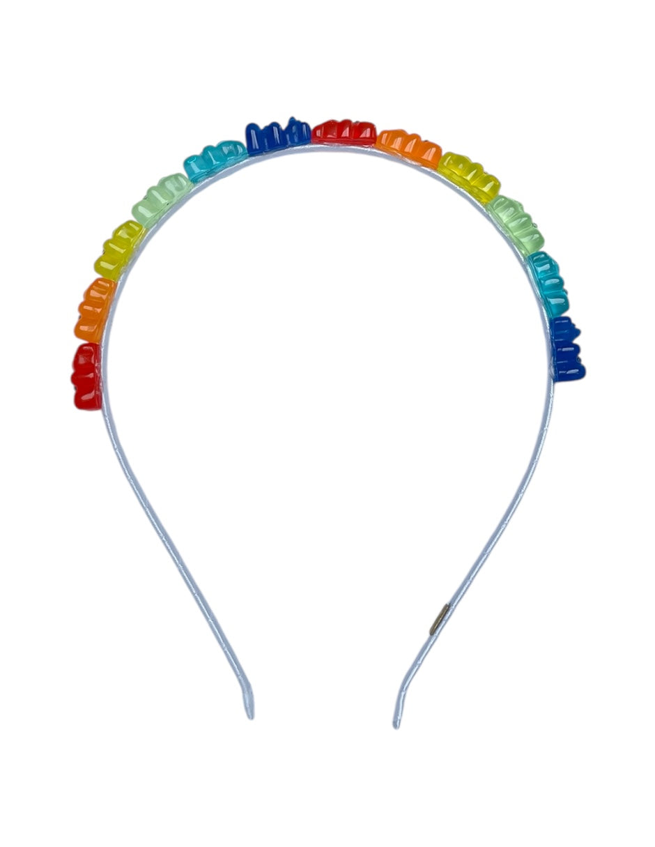 Diadema Gummy Bears Multicolor Cristalino