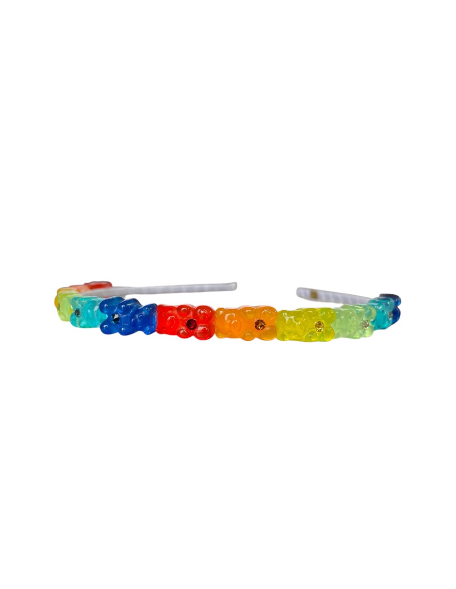 Diadema Gummy Bears Multicolor Cristalino