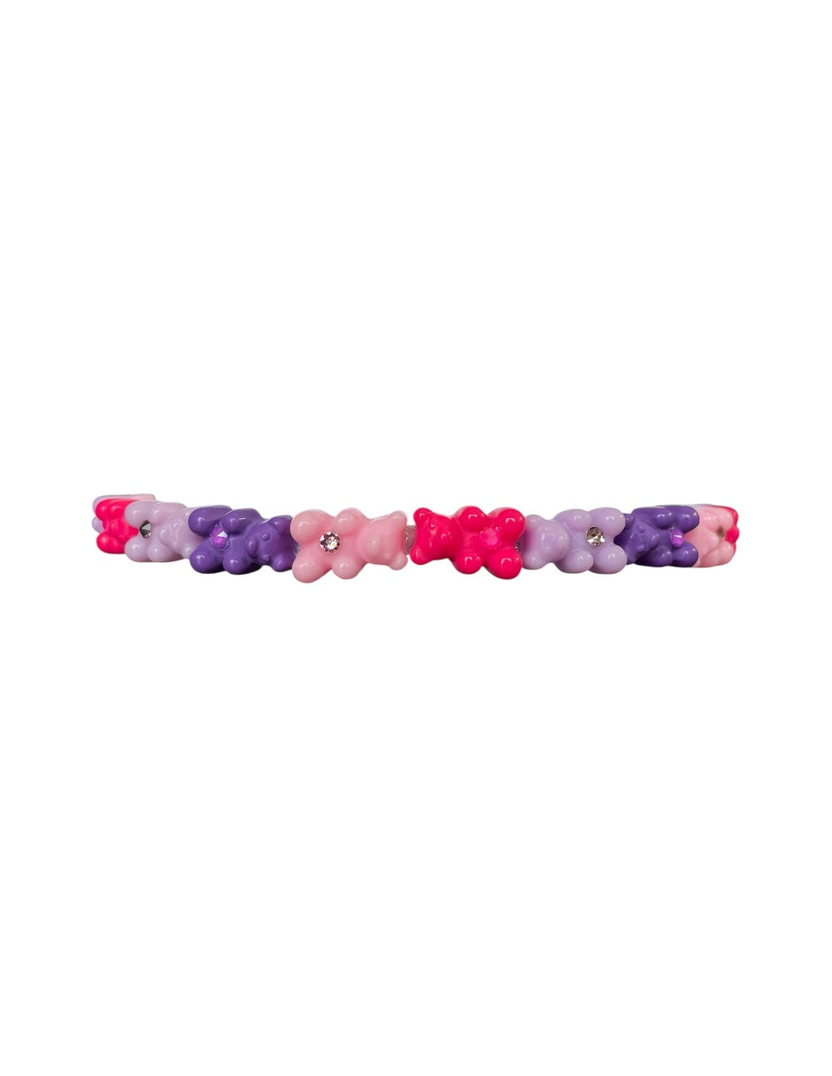 Diadema Gummy Bears Purple & Pink