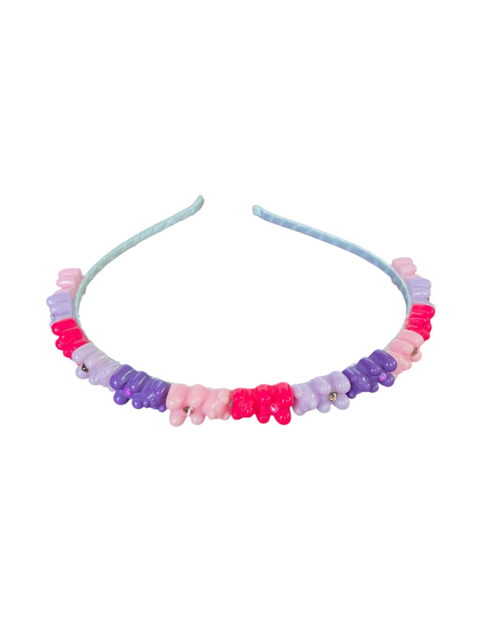 Diadema Gummy Bears Purple & Pink