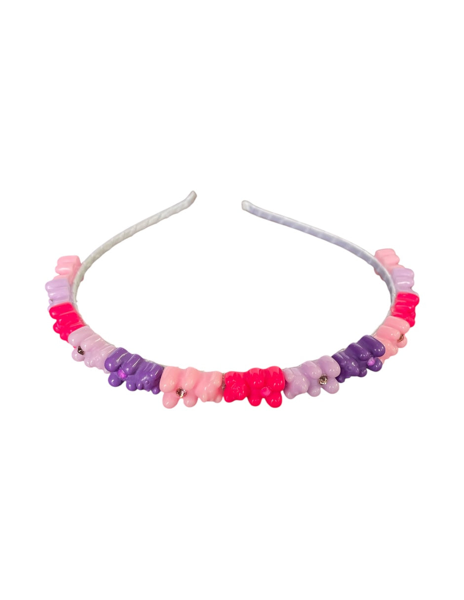 Diadema Gummy Bears Purple & Pink