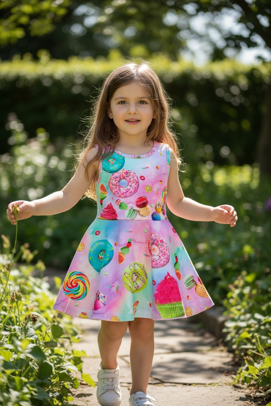Vestido Candy World con Pedrería