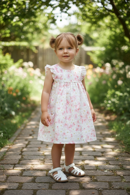 Vestido de Florecitas Rosas