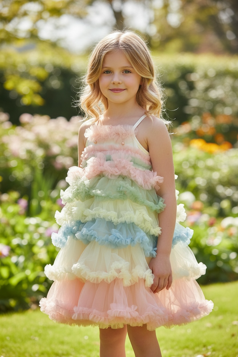 Vestido Sweet de Tela de Gasa