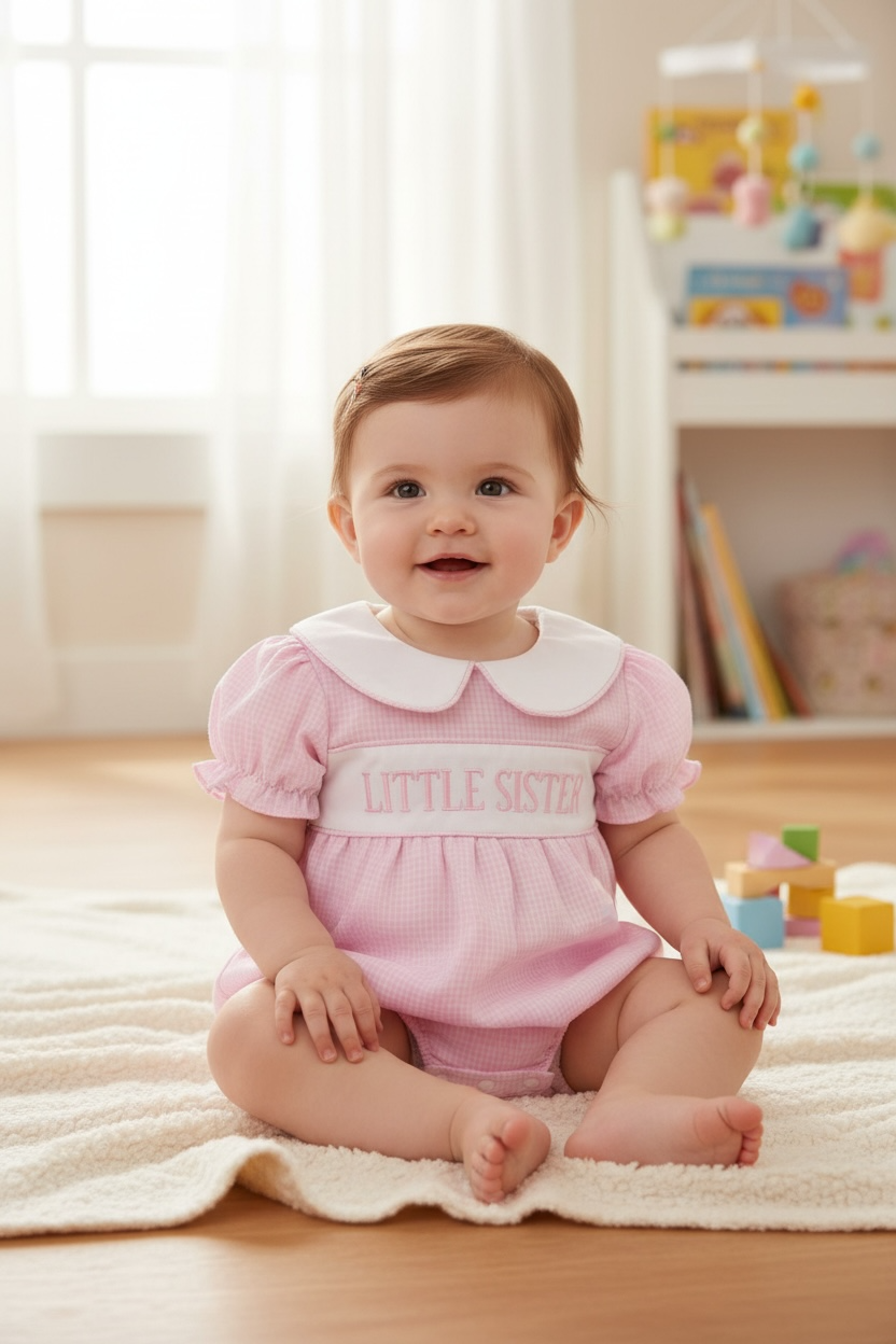 Vestido Pañalero Little Sister