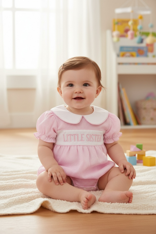 Vestido Pañalero Little Sister