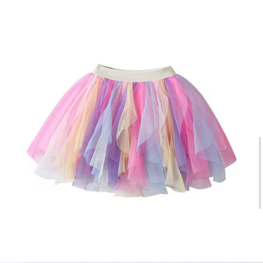 Falda de Tul Colores Pastel