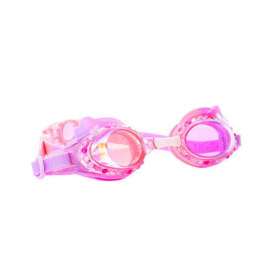 Rainbow Floating Fuschia Swim Goggles
