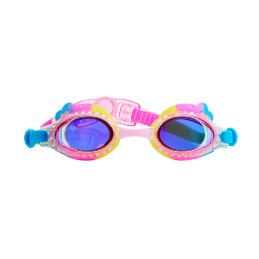 Rainbow Colorful Clouds Swim Goggles